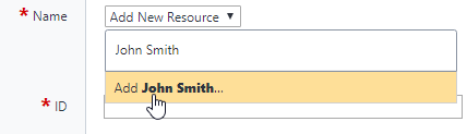 Add an Existing Resource