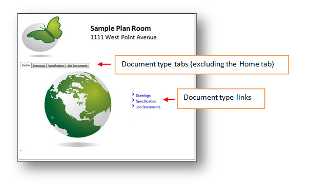 Sample Plan Room for Open Files Task
