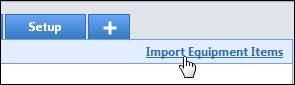 Import Equipment Items Link