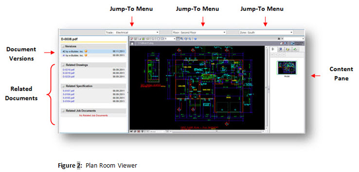 Plan Room Viewer Overview Figure 2