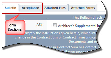 Form Sections as Tabs